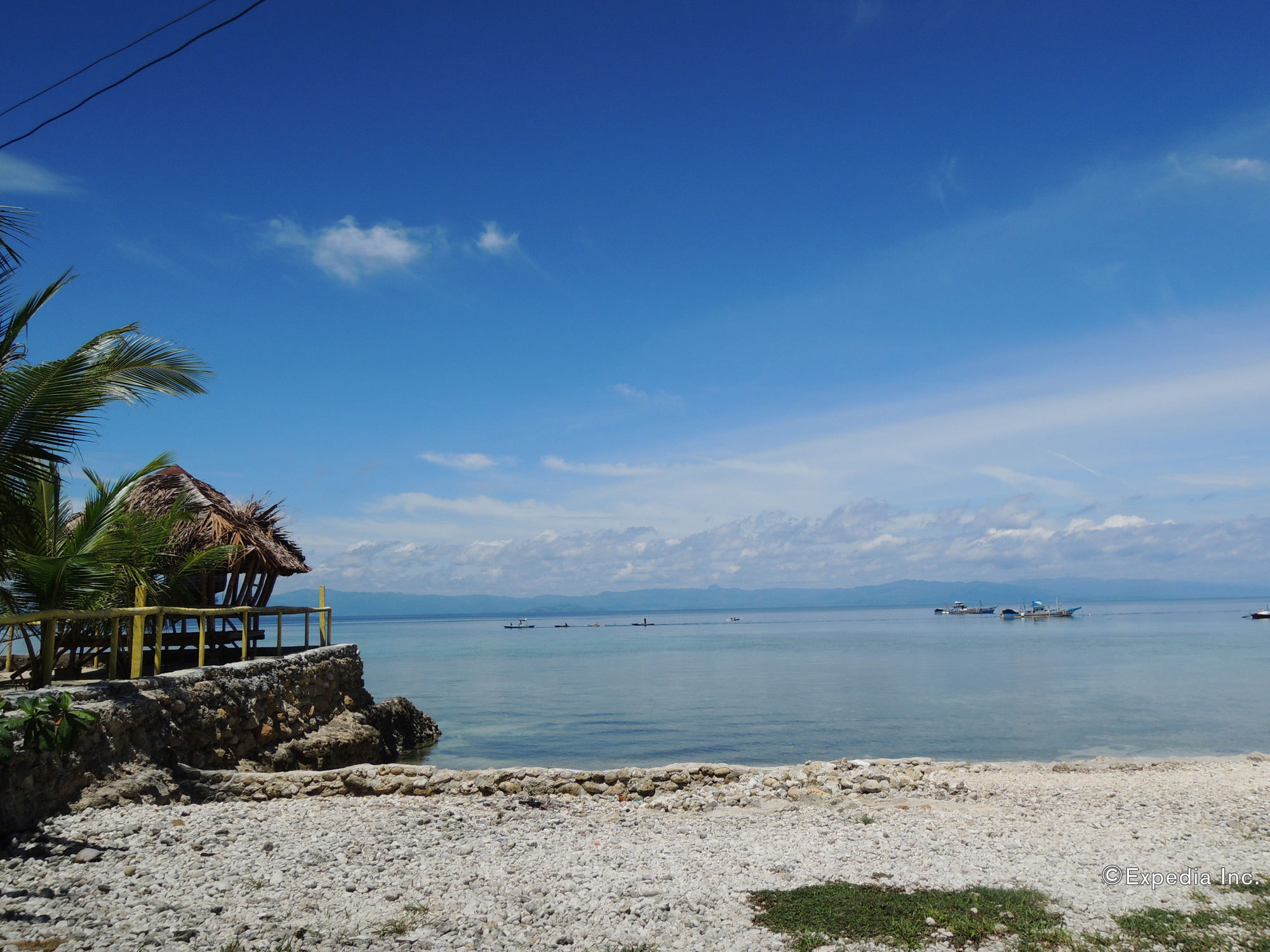 Gorion Beach Resort Samboan Bagian luar foto